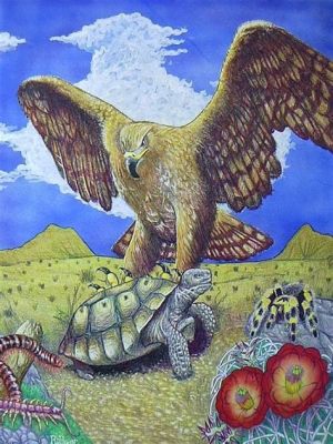  The Unlikely Friendship of the Tortoise and the Eagle - A Tale of Unexpected Bonds and Ancient Wisdom from South Africa!